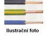 H07V-U 1,5mm rudá  - CY drát